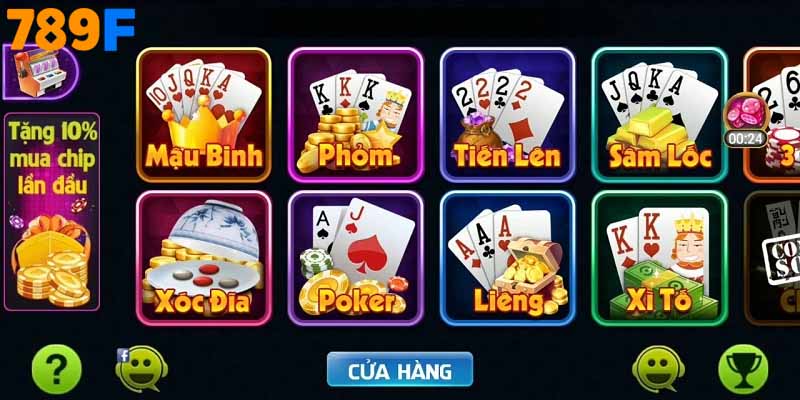 Game Bài 789F – Thử Ngay Hôm Nay, Trúng Quà Liền Tay 2 Những game bài 789F mà bạn chắc chắn phải thử qua